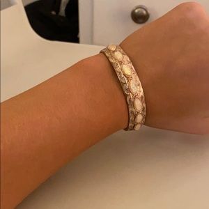 Adjustable Free People Gold Bracelet